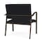 Lesro Newport Bariatric Chair Metal Frame, Bronze, MD Black Upholstery NP1401 - alternate 3